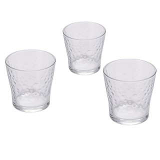 Galileo Σετ 3 Ποτηριών Νερού Bubble Sibilla από Γυαλί 290 ml 5910756