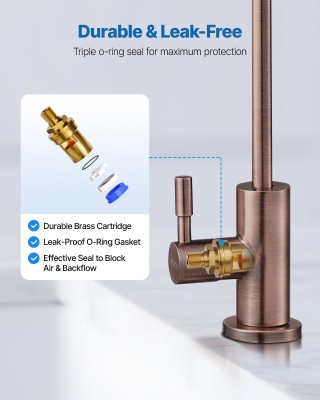 VEVOR Βρύση Φιλτραρίσματος Νερού, Αντοχής και Αντιδιαβρωτική, Διαστ... VEVOR Βρύση Φιλτραρίσματος Νερού, Αντοχής και Αντιδιαβρωτική, Διαστ...