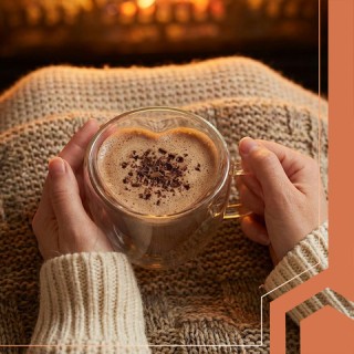 Ruhhy Θερμική κούπα 240ml με διπλά τοιχώματα και σχήμα καρδιάς 26906