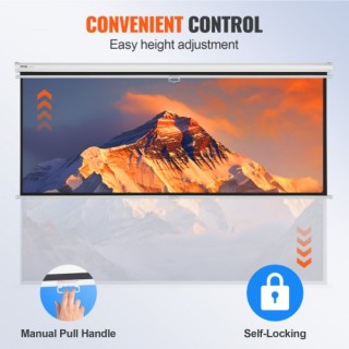 Οθόνη Προβολής VEVOR 100 16:9 4K HD Αναδιπλούμενη TYPM20SDSJ106BD6YV0 Οθόνη Προβολής VEVOR 100 16:9 4K HD Αναδιπλούμενη TYPM20SDSJ106BD6YV0