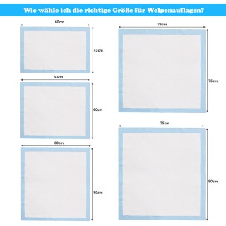 Costway  Εκπαιδευτικό Υπόστρωμα Σκύλων Κουταβιών Υγιεινής 150 Τεμάχ...