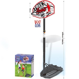 BAKAJI Καλάθι Μπάσκετ με Ρυθμιζόμενο Ύψος για Παιδιά 230cm Γεμιζόμ... BAKAJI Καλάθι Μπάσκετ με Ρυθμιζόμενο Ύψος για Παιδιά 230cm Γεμιζόμ...