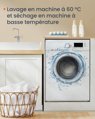 Σετ Παπλωμάτων 2 σε 1 SONGMICS HOME, 200 x 200 cm, 150 GSM Καλοκαιρ... Σετ Παπλωμάτων 2 σε 1 SONGMICS HOME, 200 x 200 cm, 150 GSM Καλοκαιρ...