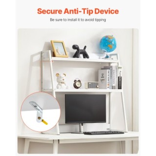 VEVOR Διπλή Ραφιέρα Γραφείου Λευκή 95 x 32 x 90 cm για Οργάνωση Χώ... VEVOR Διπλή Ραφιέρα Γραφείου Λευκή 95 x 32 x 90 cm για Οργάνωση Χώ...