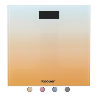 Galileo Ψηφιακή ζυγαριά μπάνιου 30x30x25 εκ με επιφάνεια από σκληρυ...