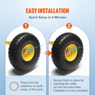 VEVOR Στερεά Ελαστικά PU Run-Flat 10 2-Πακ 400 lbs FPLJAZPU400LBUE... VEVOR Στερεά Ελαστικά PU Run-Flat 10 2-Πακ 400 lbs FPLJAZPU400LBUE...