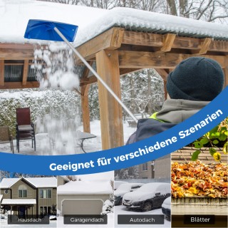 Costway Ρυθμιζόμενος Αποχιονιστής Οροφής με Αφαιρούμενες Ράβδους κα... Costway Ρυθμιζόμενος Αποχιονιστής Οροφής με Αφαιρούμενες Ράβδους κα...