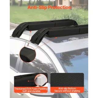 VEVOR Μαλακά Μαξιλάρια Οροφής 31.5 για Αυτοκίνητο, Φορτίο 176LBS CD...