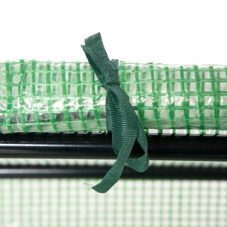 Θερμοκήπιο Outsunny Garden με κάλυμμα PE, Stakes και Extended Edges...