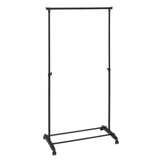 Μονή Μεταλλική Κρεμάστρα Ρούχων 80 x 42 x 155 cm– Μαύρο 138925 5Fiv...