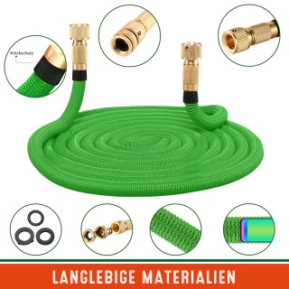 Gardebruk Εύκαμπτος Πράσινος Λάστιχο Κήπου 30μ 109324 Gardebruk Εύκαμπτος Πράσινος Λάστιχο Κήπου 30μ 109324