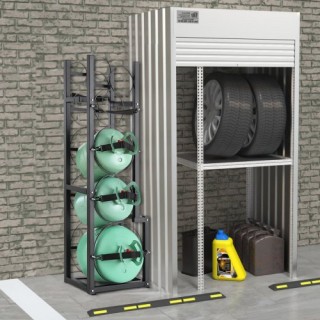 Ράφι Δεξαμενών Ψυκτικού VEVOR για 6 Φιάλες (1x50lb, 2x30lb, 3 Μικρέ... Ράφι Δεξαμενών Ψυκτικού VEVOR για 6 Φιάλες (1x50lb, 2x30lb, 3 Μικρέ...