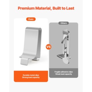 VEVOR Ρυθμιζόμενα Κλιπ Ραφιών 40 Τεμαχίων από Ατσάλι GBZJJ40PCS00VE...