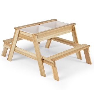 Costway Παιδική Πολυλειτουργική Τραπεζαρία 4 σε 1 με Αποσπώμενο Καπ... Costway Παιδική Πολυλειτουργική Τραπεζαρία 4 σε 1 με Αποσπώμενο Καπ...