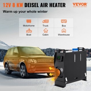 VEVOR 8KW Θερμαντήρας Ντίζελ, 12V, Για RV, Φορτηγό, Σκάφος, Τροχόσπ...