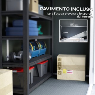 Καλύβα Κήπου από Ρητίνη με Δάπεδο 2 Πόρτες με Κλείδωμα, Παράθυρο 23... Καλύβα Κήπου από Ρητίνη με Δάπεδο 2 Πόρτες με Κλείδωμα, Παράθυρο 23...