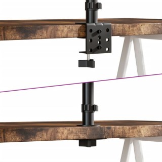 vidaXL Βάση Οθόνης Διπλή VESA Μαύρη 75/100 χιλ. από Ατσάλι 358002 vidaXL Βάση Οθόνης Διπλή VESA Μαύρη 75/100 χιλ. από Ατσάλι 358002