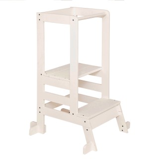 Atmosphera Λευκός Πύργος Μάθησης Montessori 59.5x53.5x90 εκ. 174249A