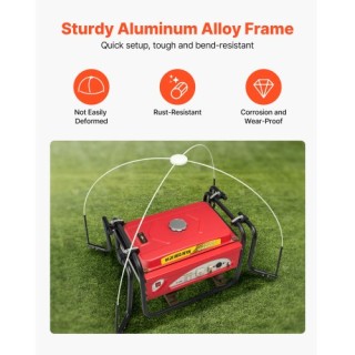 VEVOR Αδιάβροχη Κάλυψη Γεννήτριας 36x26x26in για 70-108in Μαύρη FDJ... VEVOR Αδιάβροχη Κάλυψη Γεννήτριας 36x26x26in για 70-108in Μαύρη FDJ...