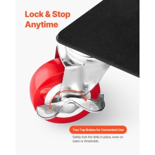 VEVOR Βαρέως Τύπου Μεταφορέας Επίπλων με 5 Ρόδες, Χωρητικότητα 1576... VEVOR Βαρέως Τύπου Μεταφορέας Επίπλων με 5 Ρόδες, Χωρητικότητα 1576...