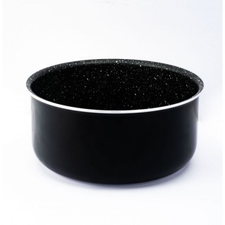 Herzberg Σετ Μαγειρικών Σκευών 7 τεμαχίων με πέτρινη επίστρωση και ...