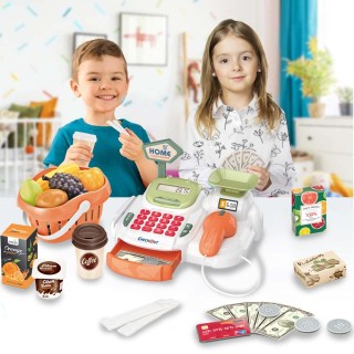 BAKAJI Ταμειακή Μηχανή Παιχνίδι για Παιδιά με Φώτα και Ήχους με Σαρ...