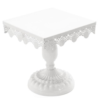 BAKAJI Μεταλλική Βάση για Γλυκά 16εκ Τετράγωνος Δίσκος Κέικ Μάφιν Κ... BAKAJI Μεταλλική Βάση για Γλυκά 16εκ Τετράγωνος Δίσκος Κέικ Μάφιν Κ...