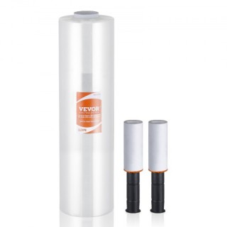 VEVOR Διάφανη Μεμβράνη Συσκευασίας 15x1200, 80 Gauge, με Λαβές LSM... VEVOR Διάφανη Μεμβράνη Συσκευασίας 15x1200, 80 Gauge, με Λαβές LSM...