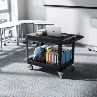 VEVOR Καρότσι Εξυπηρέτησης 2 Επιπέδων 550 lbs με Ρόδες DXSLSYTCDH2C... VEVOR Καρότσι Εξυπηρέτησης 2 Επιπέδων 550 lbs με Ρόδες DXSLSYTCDH2C...