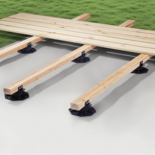 VEVOR Ρυθμιζόμενες Βάσεις Στήριξης Καταστρώματος G1-J-J05 (12 τεμάχ...