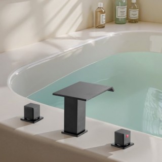 VEVOR Μπαταρία Μπανιέρας, 3 Οπές, Κρουνός Καταρράκτης, Σετ Βρύσης γ... VEVOR Μπαταρία Μπανιέρας, 3 Οπές, Κρουνός Καταρράκτης, Σετ Βρύσης γ...