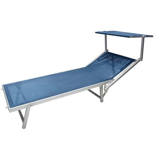 Galileo Ξαπλώστρα θάλασσας με σκίαστρο από αλουμίνιο με κάθισμα από... Galileo Ξαπλώστρα θάλασσας με σκίαστρο από αλουμίνιο με κάθισμα από...