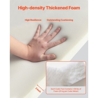 VEVOR Μαξιλάρι Μπασκέτας 163cm Ανθεκτικό 18x18in Τετράγωνο Πόλο TXK... VEVOR Μαξιλάρι Μπασκέτας 163cm Ανθεκτικό 18x18in Τετράγωνο Πόλο TXK...