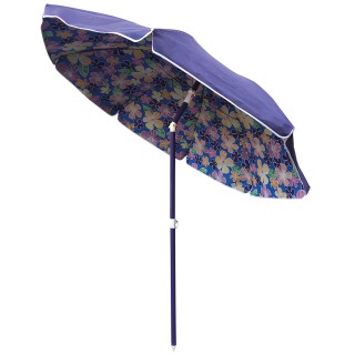 Galileo Διπλή Ομπρέλα Παραλίας 2 μ με Κλίση 8 Ακτίνες από Ατσάλι Πε...