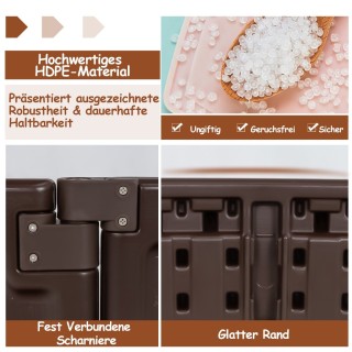 Costway Παιδική Αμμοδόχος Εξωτερικού Χώρου από Ανθεκτικό HDPE με Κ... Costway Παιδική Αμμοδόχος Εξωτερικού Χώρου από Ανθεκτικό HDPE με Κ...