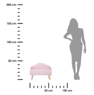 Atmosphera Διακοσμητικό ροζ δοχείο για παιχνίδια 127156A Atmosphera Διακοσμητικό ροζ δοχείο για παιχνίδια 127156A