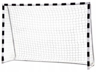 Multistore Προπονητικά τέρματα ποδοσφαίρου με δίχτυ 180x120 cm μαύρ...