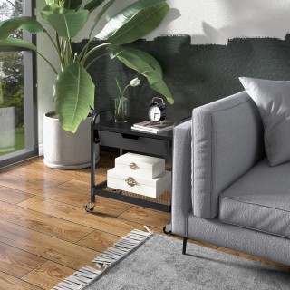 Καρότσι κουζίνας HOMCOM με καλάθι, αφαιρούμενο συρτάρι και 3 γάντζο... Καρότσι κουζίνας HOMCOM με καλάθι, αφαιρούμενο συρτάρι και 3 γάντζο...