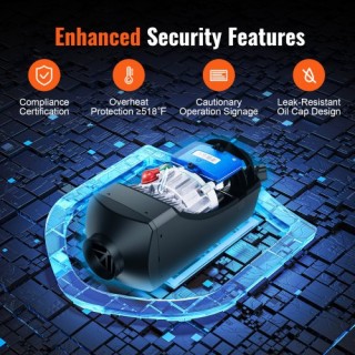 VEVOR Θερμαντήρας Diesel 12V 2KW LCD Τηλεχειριστήριο για Αυτοκίνητο... VEVOR Θερμαντήρας Diesel 12V 2KW LCD Τηλεχειριστήριο για Αυτοκίνητο...