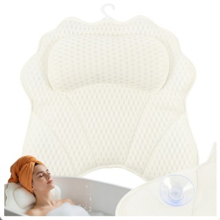 Ruhhy Relax Μαξιλάρι Μπάνιου με Βεντούζες για Χαλάρωση στην Μπανιέρ...