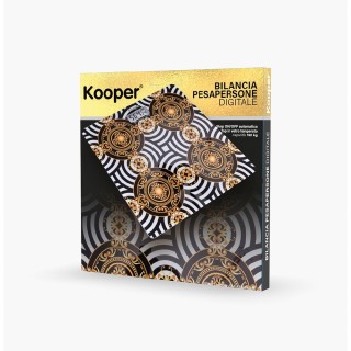 Kooper Ψηφιακή ζυγαριά μπάνιου από σκληρυμένο γυαλί Baroque Kooper ...