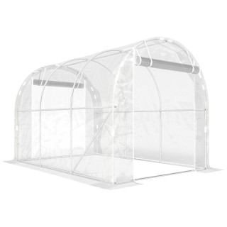 Outsunny Σερρα Τούνελ 2x3x2 m με Ρολλό Πόρτες, Ατσάλινος Σκελετός κ... Outsunny Σερρα Τούνελ 2x3x2 m με Ρολλό Πόρτες, Ατσάλινος Σκελετός κ...
