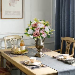 VEVOR Σφαίρες Λουλουδιών 24εκ. Ροζ + Λευκό για Γάμο ZSHQQXFSBS95V2M...