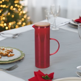 Galileo Καράφα 16 L από βοριοπυριτικό γυαλί με καπάκι από μπαμπού S...