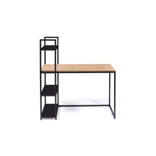 Γραφείο - Βιβλιοθήκη από Ξύλο & Μέταλλο με 3 Ράφια 113 x 64 x 120 c... Γραφείο - Βιβλιοθήκη από Ξύλο & Μέταλλο με 3 Ράφια 113 x 64 x 120 c...