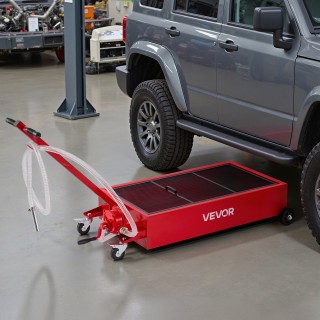 VEVOR Οριζόντια Κάσα Στραγγίσματος Λαδιού 75.7 L με Χειροκίνητη Αντ...