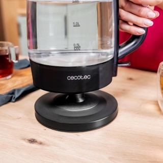 Βραστήρας Νερού 1,7L με Γυάλινο Σώμα 2200W Μαύρο CEC-00169 Cecotec