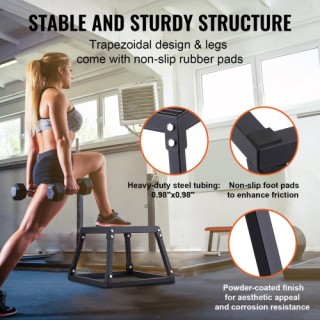 VEVOR Πλειομετρικό Κουτί 12, Αντιολισθητικό, Μαύρο TXTD12YCGTHSPE... VEVOR Πλειομετρικό Κουτί 12, Αντιολισθητικό, Μαύρο TXTD12YCGTHSPE...