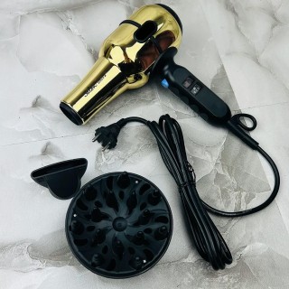 BAKAJI Επαγγελματικό Πιστολάκι Μαλλιών 2000W με Διαχύτη & Στόμιο γι...