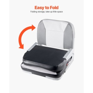 VEVOR Κάθισμα Σκάφους με Χαμηλή Πλάτη και Ανακλινόμενο Πίσω Μέρος (... VEVOR Κάθισμα Σκάφους με Χαμηλή Πλάτη και Ανακλινόμενο Πίσω Μέρος (...